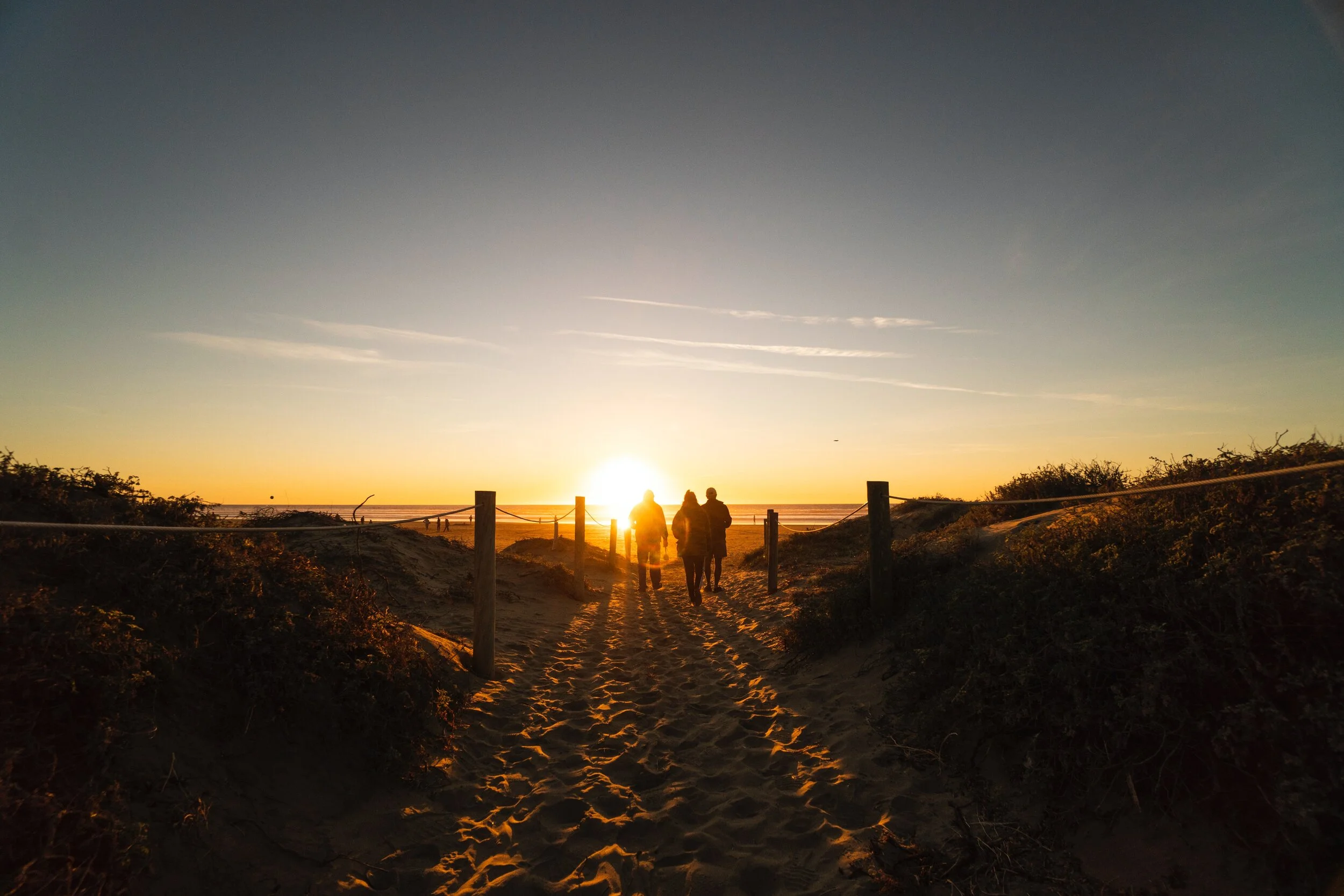 Sunset on the Central Coast